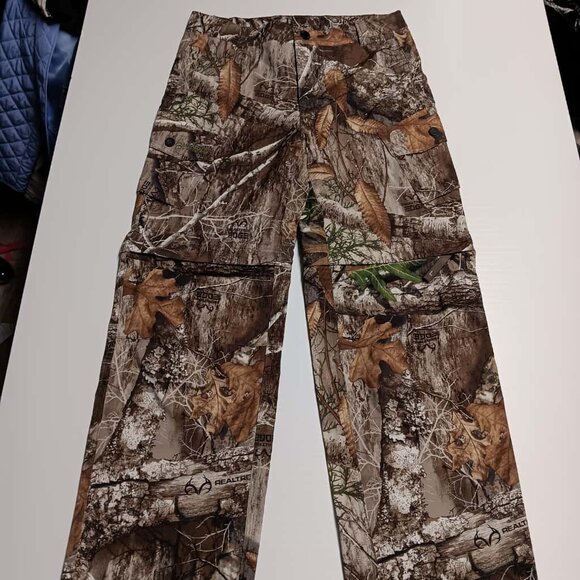 Magellan Outdoors Hunt Gear Men's RealTree Edge Rain Pants - Picture 6 of 7